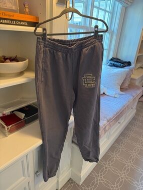 Charcoal Gray Logo Sweatpants